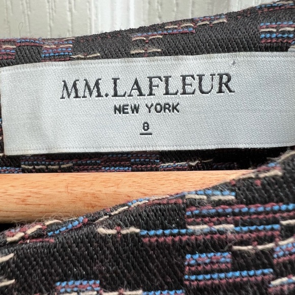 MM. LaFleur Sarah Dress in Dash Jacquard 8 - Picture 6 of 8